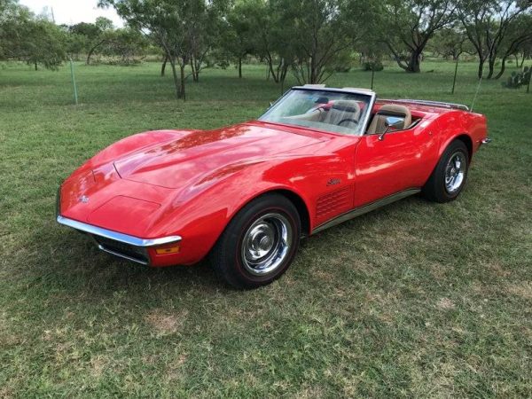 1970 Chevrolet Corvette Numbers Matching Convertible