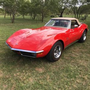 1970 Chevrolet Corvette Numbers Matching Convertible