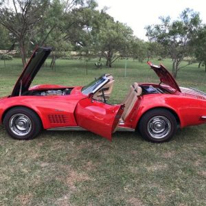 1970 Chevrolet Corvette Numbers Matching Convertible