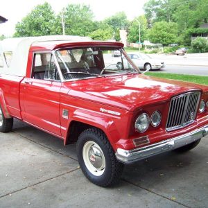 1967 Jeep Gladiator Townside 6 1/2′ Box With Witco Topper