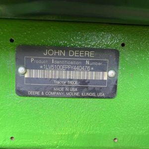 2015 John Deere 5100E