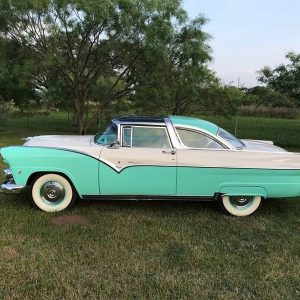 1955 Ford Crown Victoria Skyliner Glass Roof V8 3SPD AC