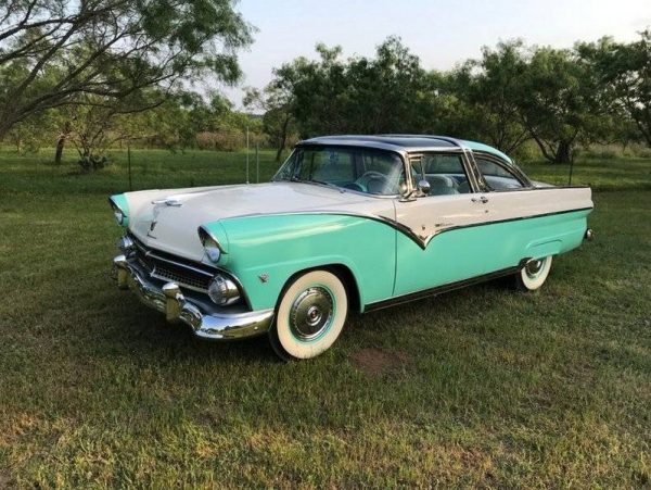 1955 Ford Crown Victoria Skyliner Glass Roof V8 3SPD AC