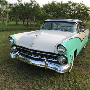 1955 Ford Crown Victoria Skyliner Glass Roof V8 3SPD AC