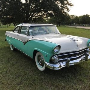 1955 Ford Crown Victoria Skyliner Glass Roof V8 3SPD AC