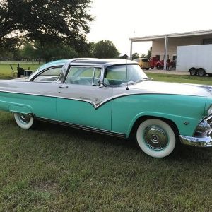 1955 Ford Crown Victoria Skyliner Glass Roof V8 3SPD AC